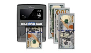 Détecteur De Faux Billets Beeplo B330 - Vérifie 5 Devises (EUR, GBP, CHF, NOK, SEK) Automatiquement - 7 Systèmes De Détection - Garantie 4 Ans