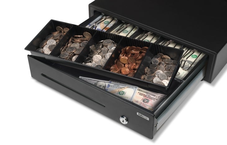 Safescan 4141T1 - Adjustable Tray - Removable Coin Tray