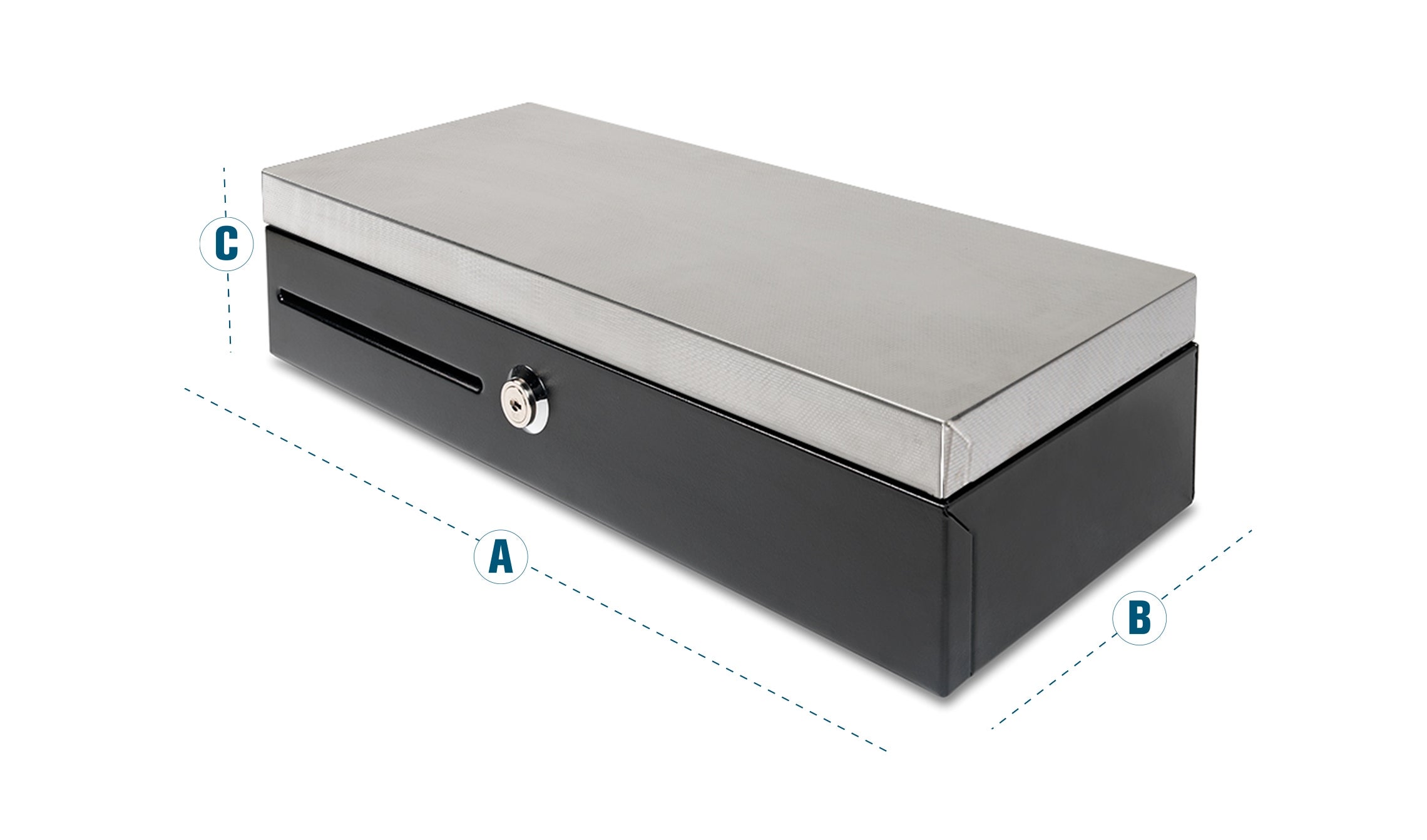 Tiroir-caisse HD-5030 Safescan, 8 compartiments pour pièces de monnaie, 8  compartiments pour billets, Fente d'introduction à l'avant acheter à prix  avantageux