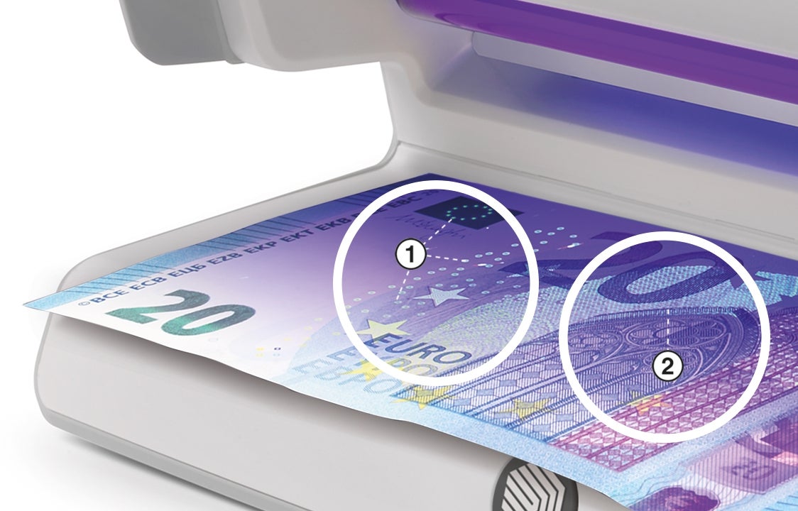 SCAN€EUROS COMPTEUR ET DETECTEUR DE FAUX BILLETS