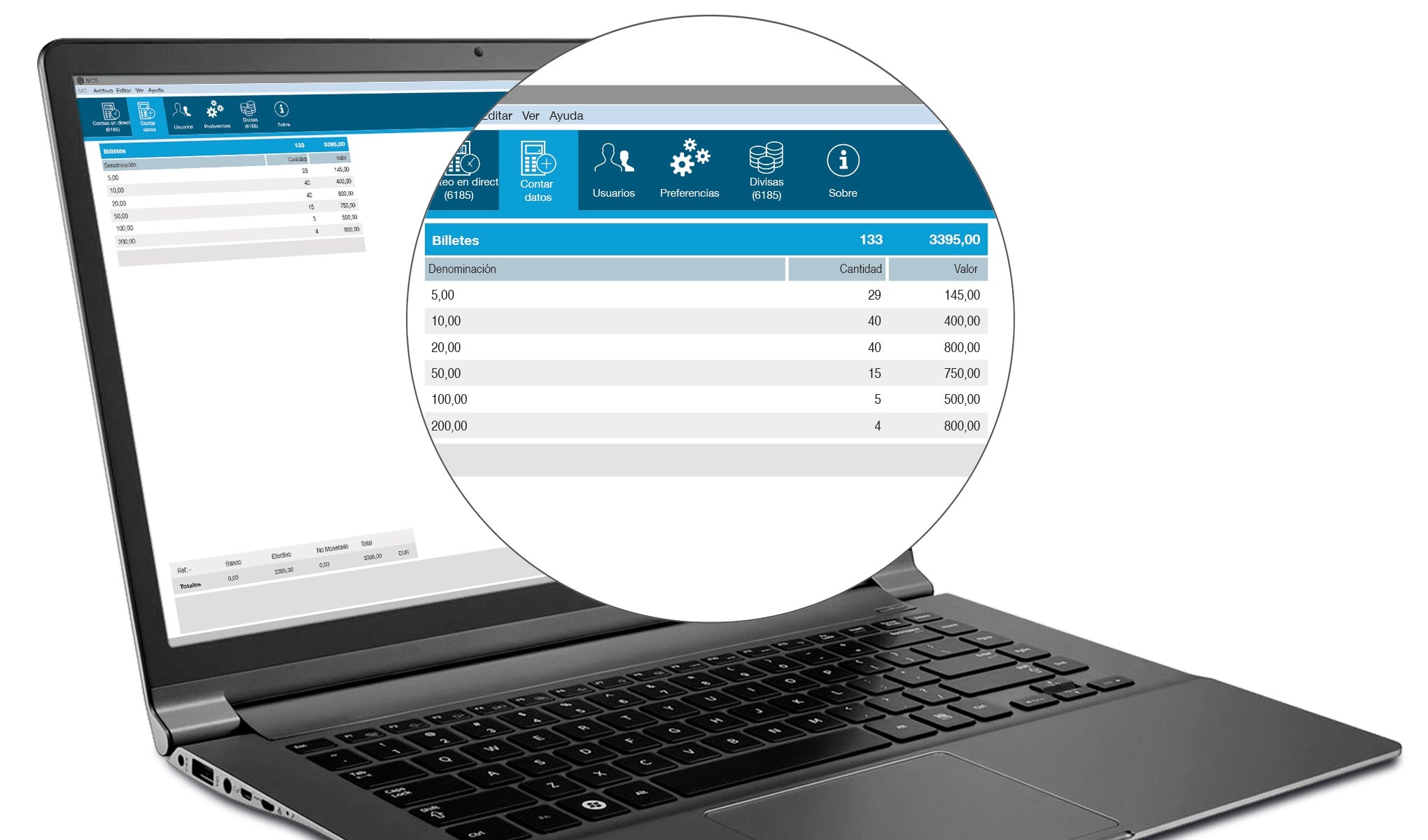 money-counting-software