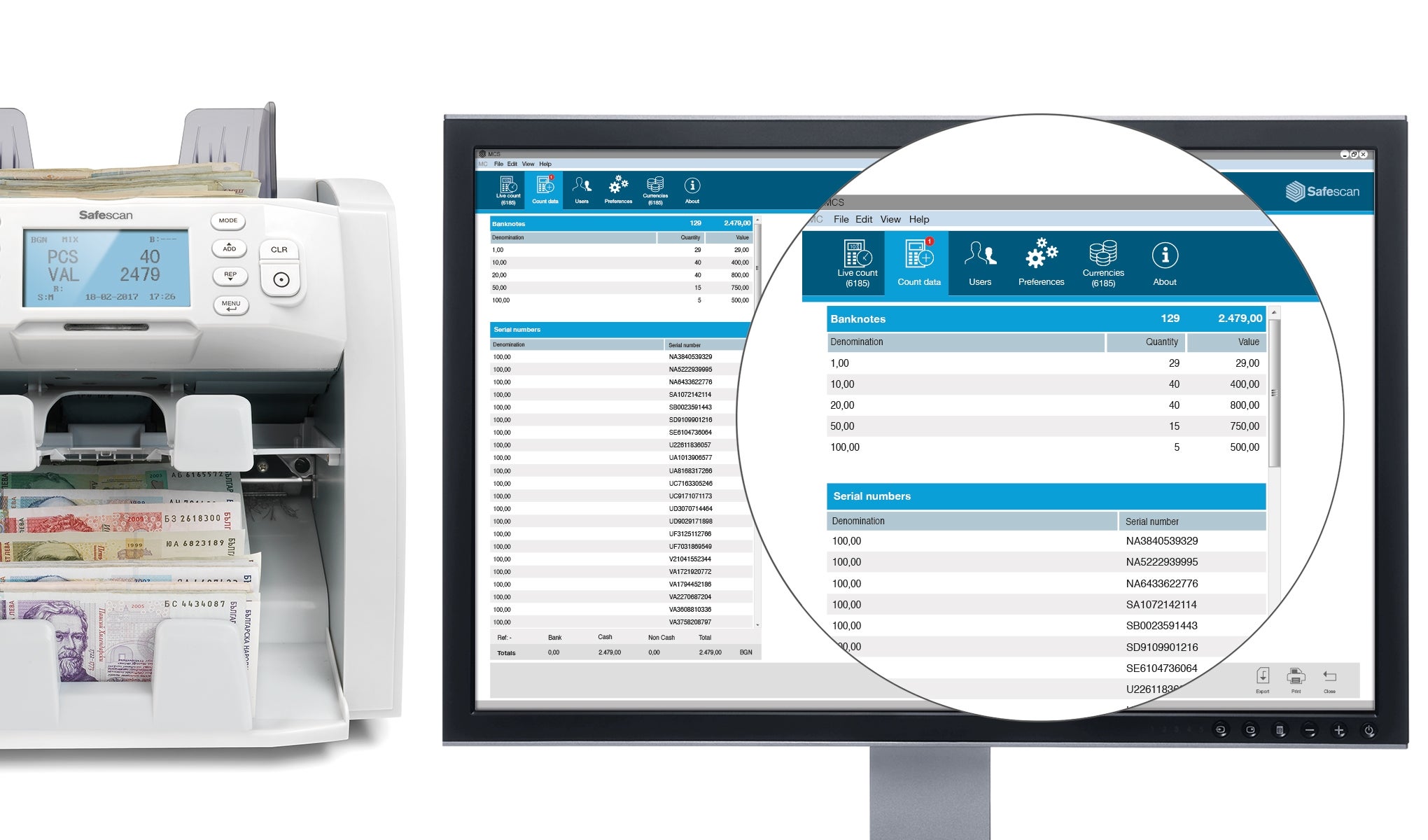 safescan-mcs-software