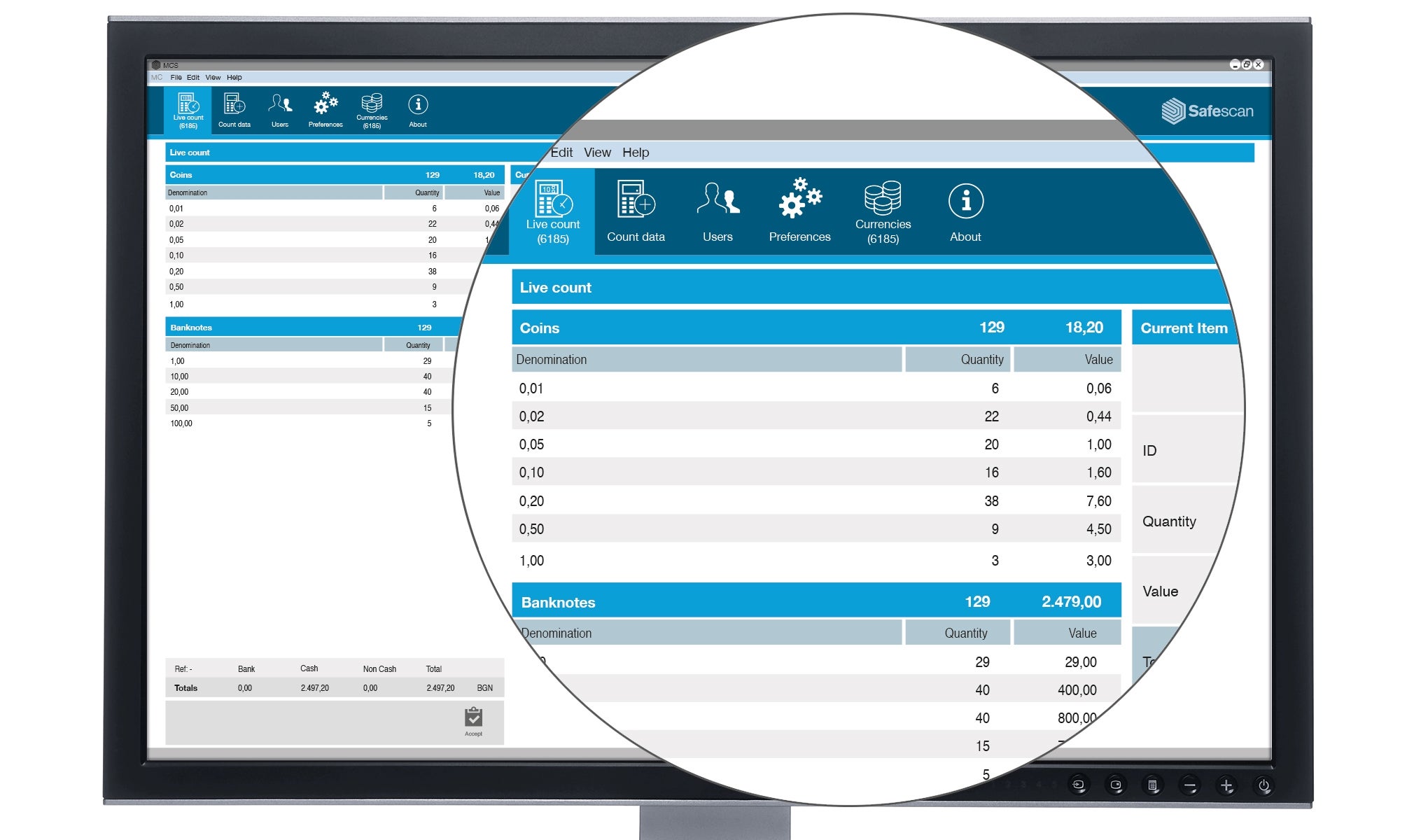 safescan-mcs-software